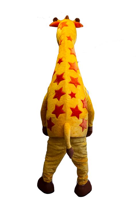 Gepffrey the girarffe mascot costume